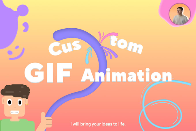 create a unique custom GIF animation