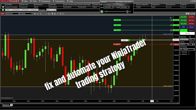 fix and automate your ninjatrader trading strategy