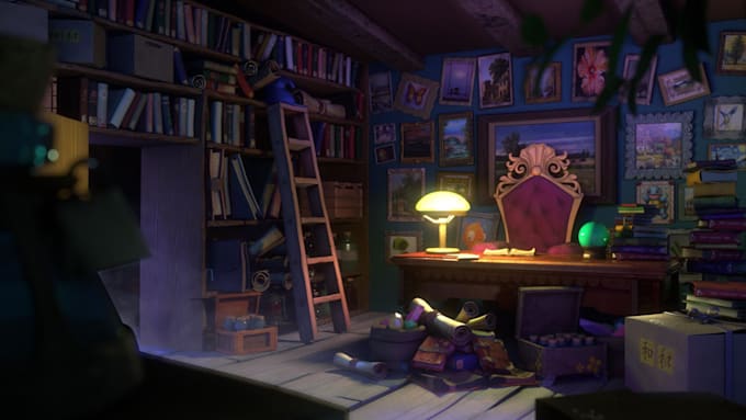 create a stylized 3d model for your project