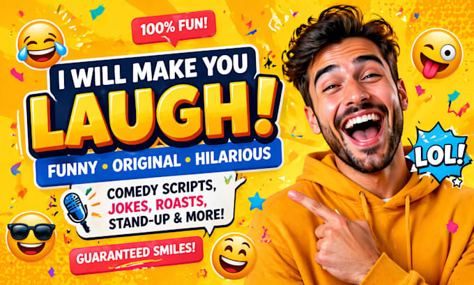 make you laugh and smile with fun and personalized humor
