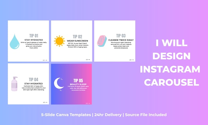 design instagram carousel posts in canva for brands