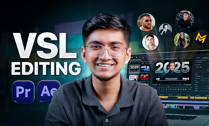 do high converting talking head and vsl video editing