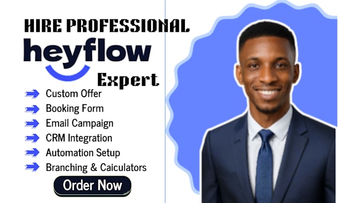 build high converting heyflow funnels and duda websites