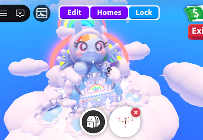 build your dream roblox adopt me house with custom theme
