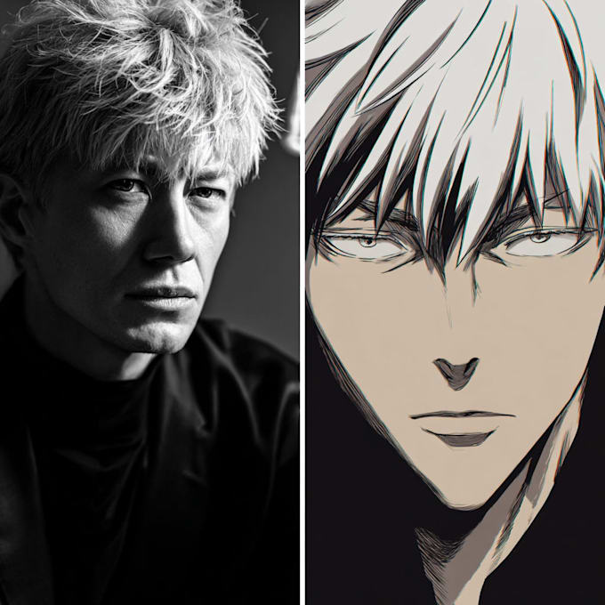 do character design with anime manga style