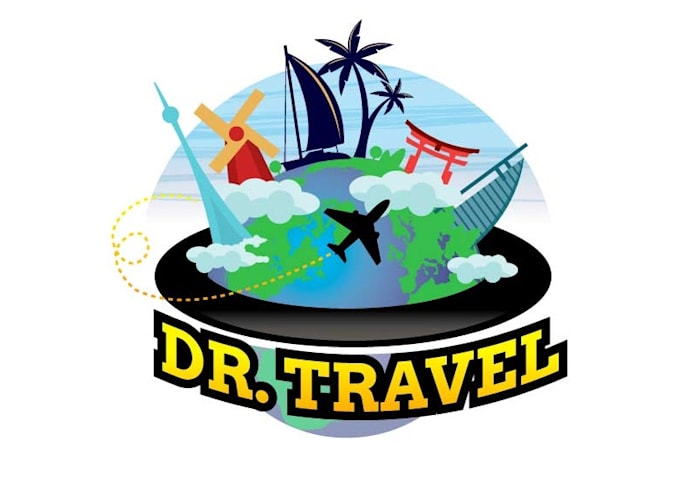 design a professional travel logo