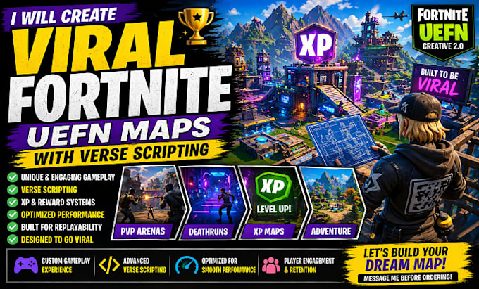 create viral fortnite uefn maps with verse scripting