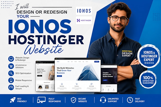 design ionos website redesign hostinger website ionos site SEO and ecommerce