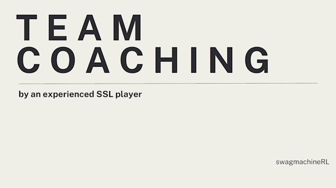 coach your team in rocket league