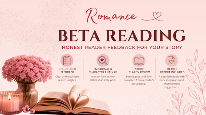 beta read your romance and give honest feedback