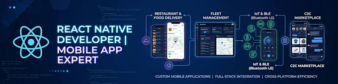 react native saas app developer cross platform