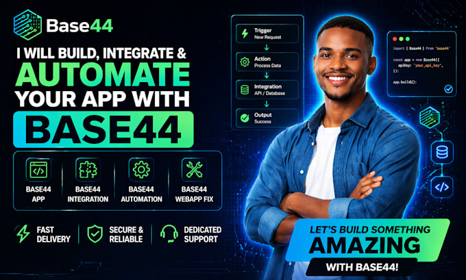 build, integrate, automate, and fix your base44 apps and web solutions