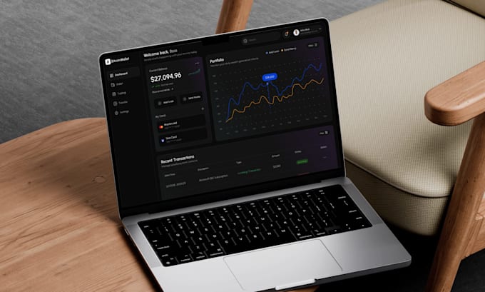 Design fintech dashboard and saas web app admin panel ui ux in figma by ...