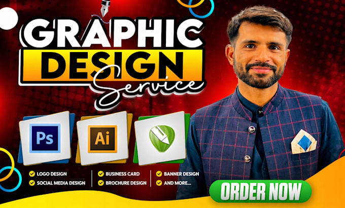 do graphic design, adobe photoshop, adobe illustrator and coreldraw