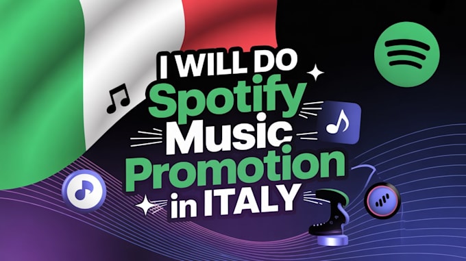 do spotify music promotion in italy