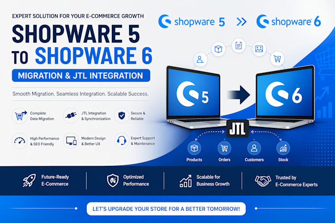 migration shopware 5 to shopware 6 ecommerce migration jtl shopware integration