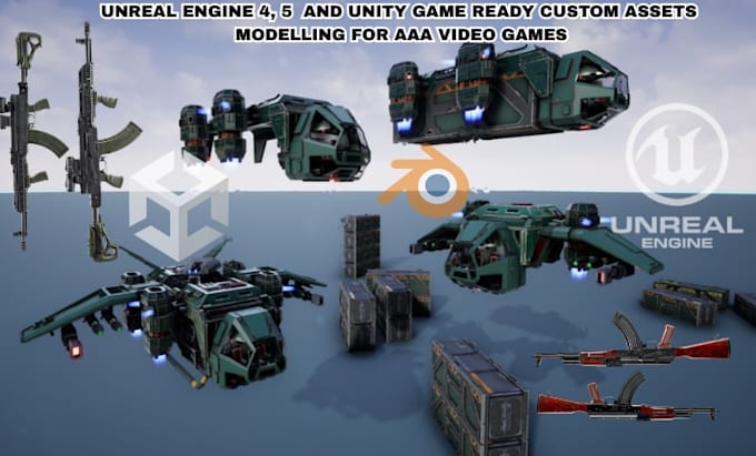 unreal engine game assets stylized low poly high poly weapon asset unity assets