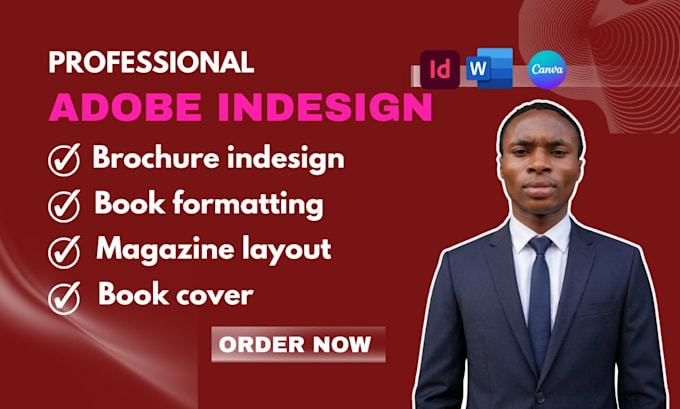 do magazine layout, formatting brochure indesign