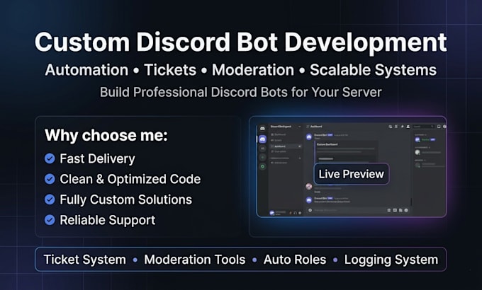 create a custom discord bot