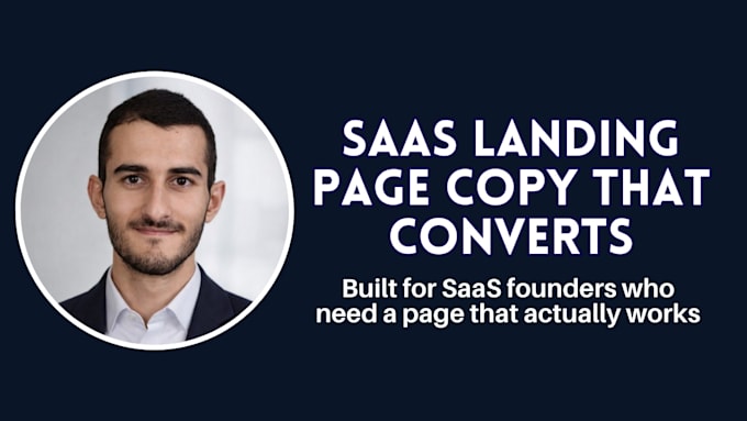 write saas landing page copy that turns visitors into signups