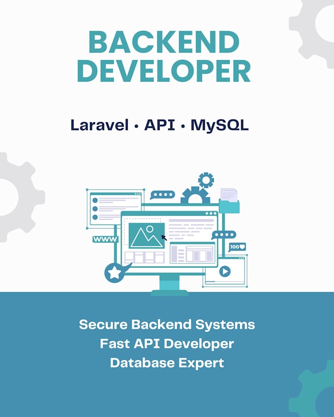 develop professional backend API using laravel