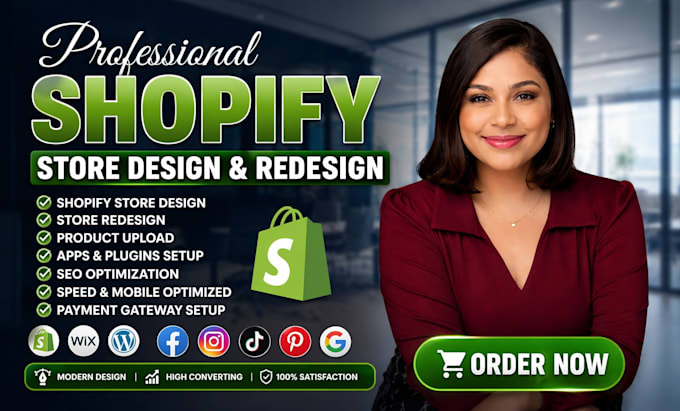 shopify store design shopify store redesign shopify website design shopify store