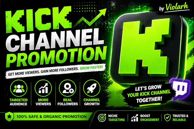 do kick channel promotion