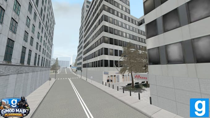 create a garrys mod aka gmod maps and gmod playermodel with unique weapon