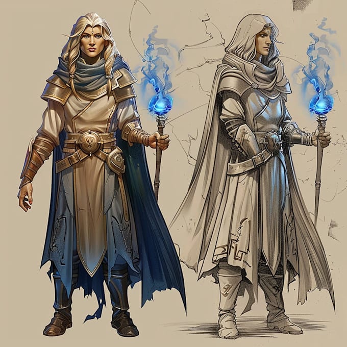illustrate dnd character illustration