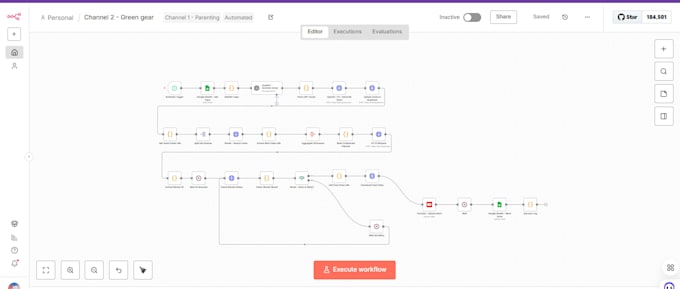 develop n8n workflow automation ai agents API integration docker vps setup