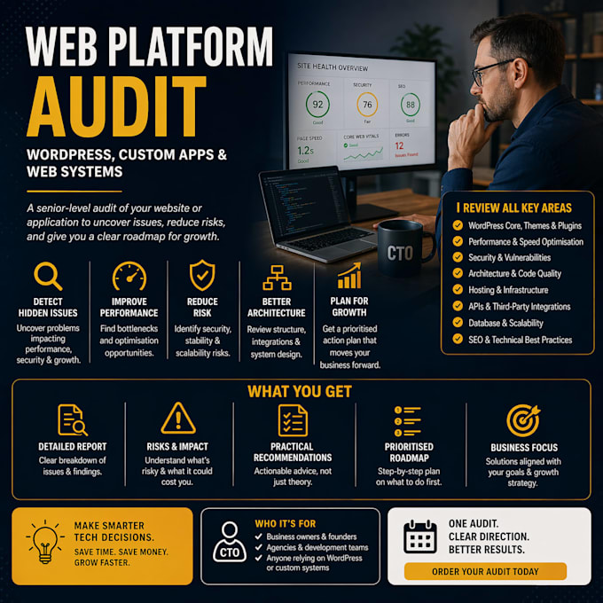 perform a cto web platform audit