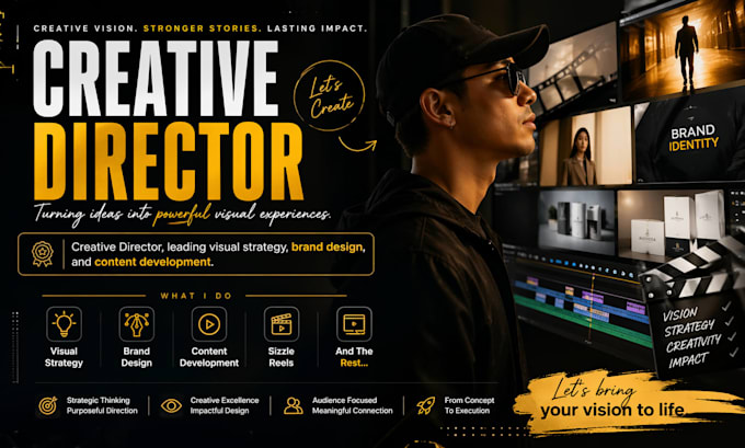 creative director visual strategy brand design content