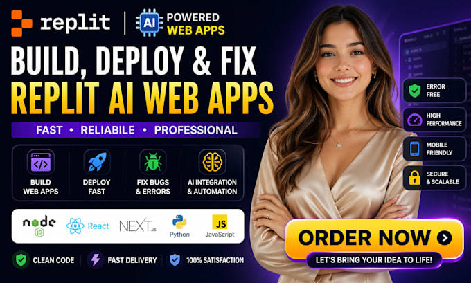 build deploy replit web app, replit ai, replit website, fix replit v0
