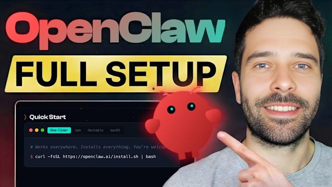 install setup openclaw clawdbot with skills