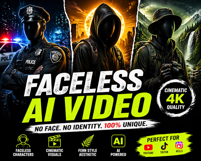 create abstract faceless ai videos with fern style visuals