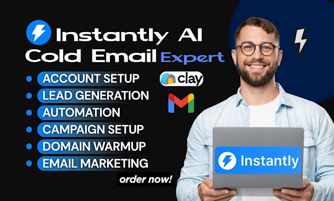 Setup instantly ai cold email smartlead ai lead generation email ...