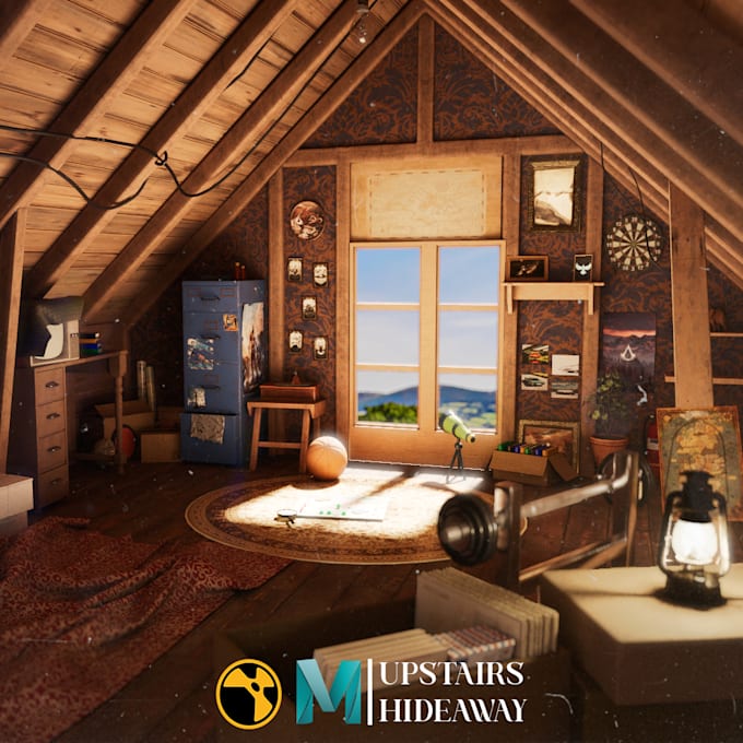 create realistic 3d game environments in unreal engine 5
