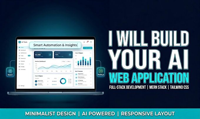 Do ai website, ai web application, ai software as full stack website ...