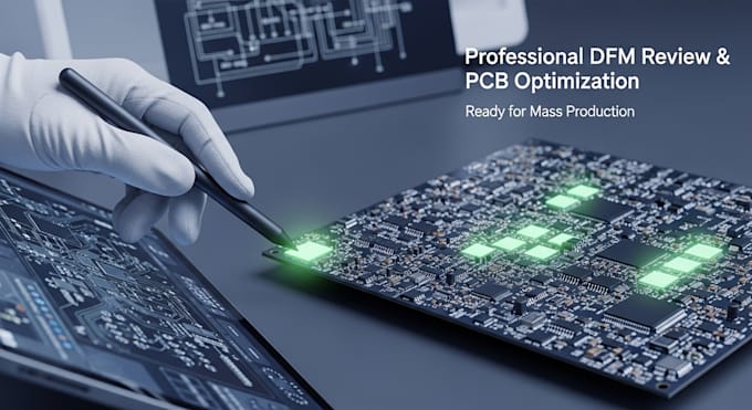perform professional dfm review and optimize your pcb for mass production