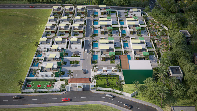 create stunning 3d architectural visualization