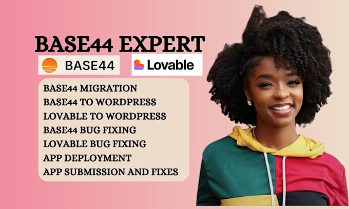 migrate base44 to wordpress base44 bug fix base44 expert  base44 app publishing