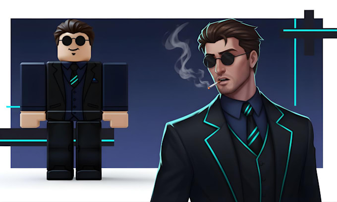 Crear accesorios personalizados de ugc para avatar de roblox, gfx de ...