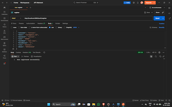 build a spring boot rest API with mysql database and jwt authentication