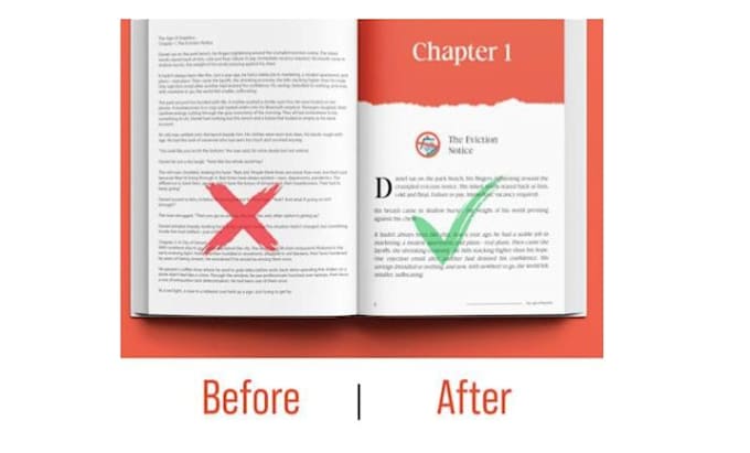 do professional book formatting and interior design for amazon KDP