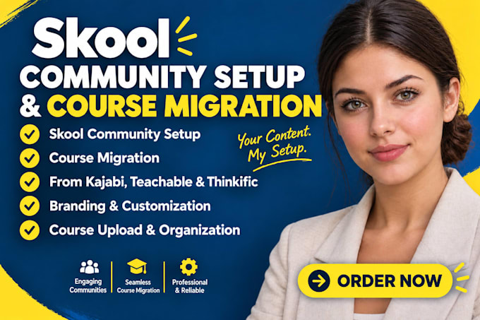 migrate your course to skool community from kajabi teachable thinkific