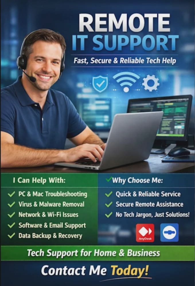 provide professional IT support and troubleshooting services