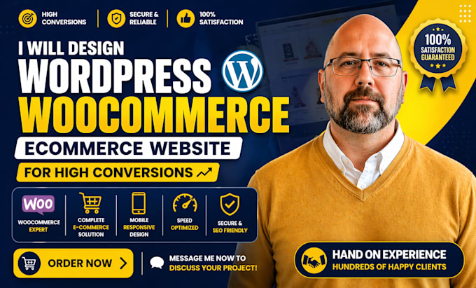 design woocommerce website, wordpress ecommerce website for high conversions