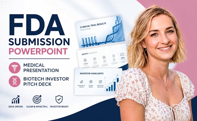 fda submission powerpoint, medical presentation, biotech investor pitch deck