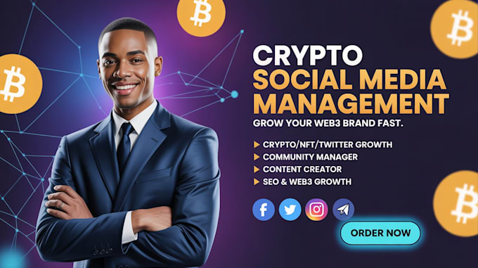 do crypto social media manager, web3 ai nft token memecoin, content creator
