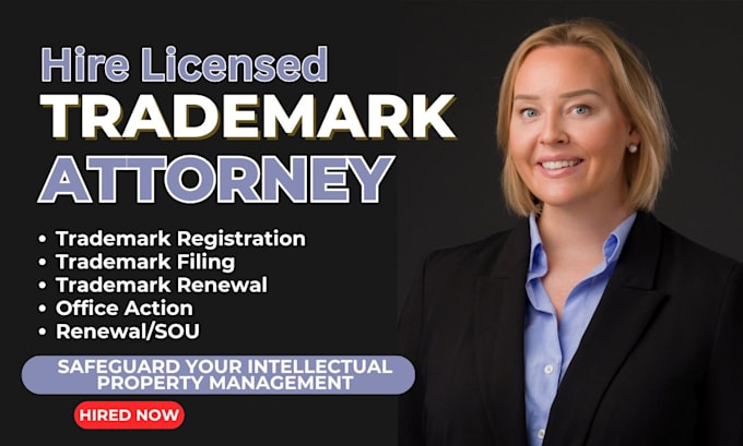 be your US licensed trademark attorney